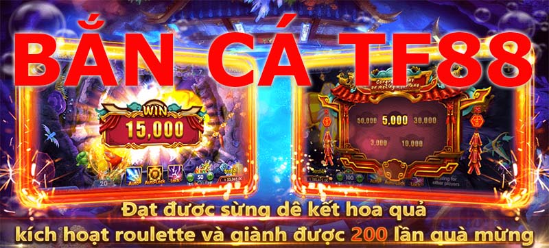 Top những game bắn cá được yêu thích tại TF88 Game bắn cá TF88