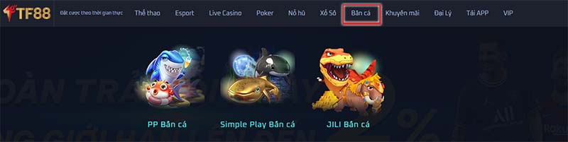 Hướng dẫn chơi game bắn cá ăn xu tại TF88 Hướng dẫn chơi game bắn cá ăn xu tại TF88